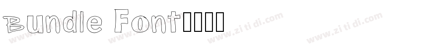 Bundle Font字体转换